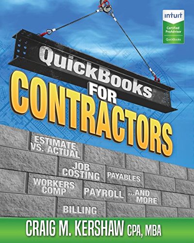 Quickbooks For Contractors [Paperback]