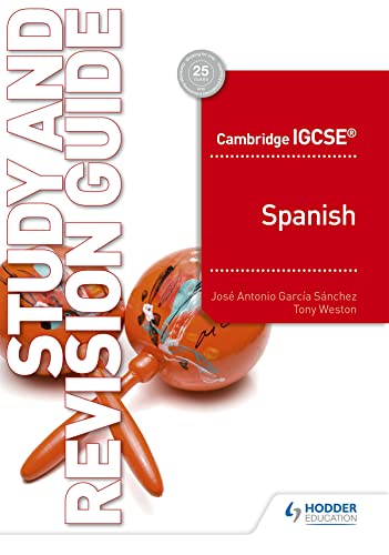 Cambridge IGCSE  Spanish Study and Revision Guide Hodder Education Group [Paperback]