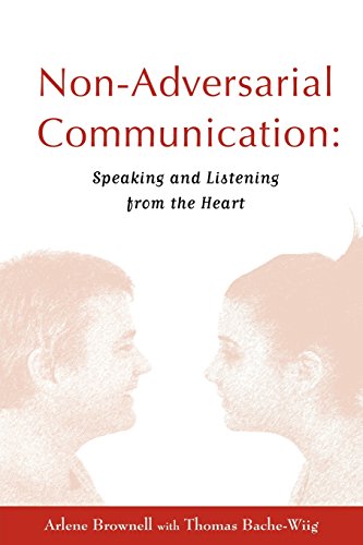Non-Adversarial Communication Speaking And Listening From The Heart [Paperback]