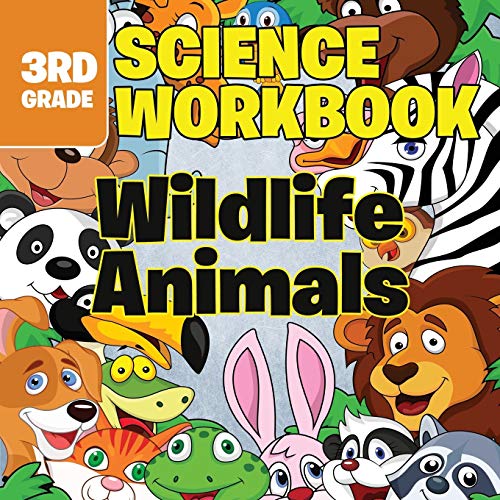 3rd Grade Science Workbooks  Wildlife Animals [Paperback]