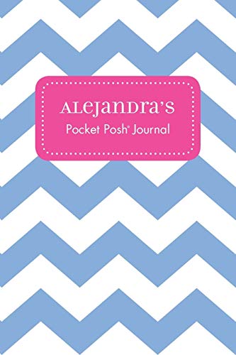 Alejandra's Pocket Posh Journal, Chevron [Paperback]