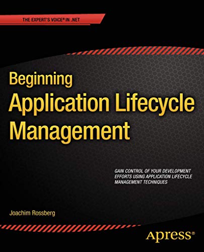 Beginning Application Lifecycle Management [Paperback]