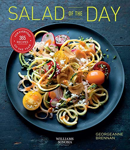 Salad of the Day (Healthy Eating, Recipe A Day, Housewarming Gift) 365 Recipes  [Paperback]