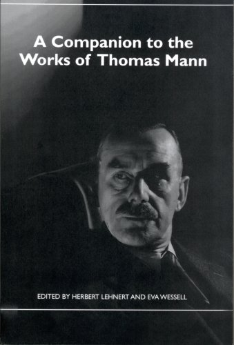 A Companion to the Works of Thomas Mann [Paperback]
