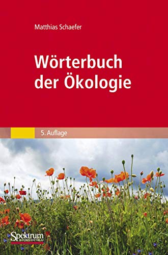 Wrterbuch der kologie [Paperback]