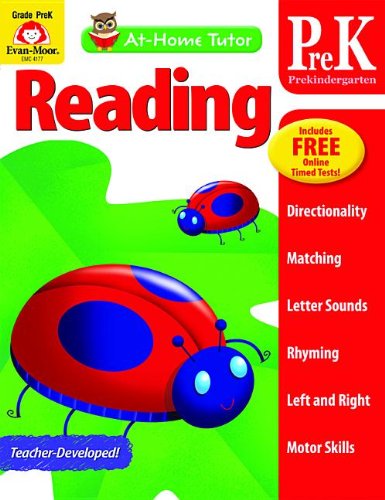 At-Home Tutor Reading, Grade Pre-K [Paperback]