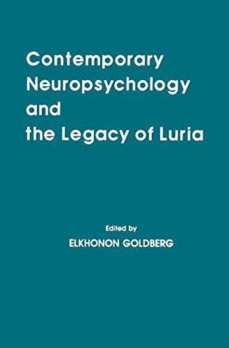Contemporary Neuropsychology and the Legacy of Luria [Paperback]