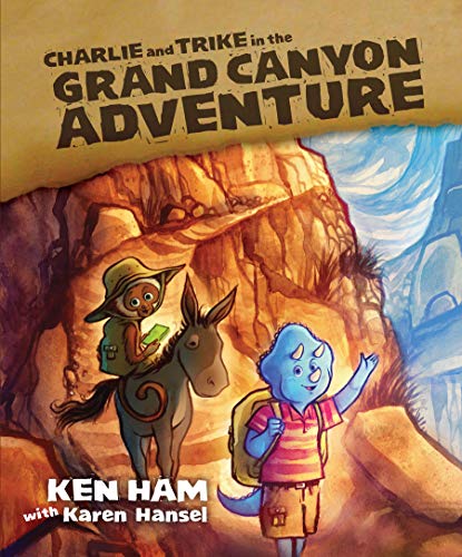 Charlie And Trike In The Grand Canyon Adventure (the Green Notebook Series) [Hardcover]