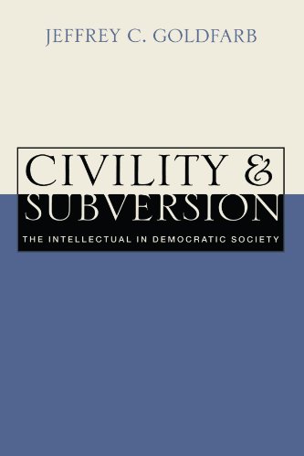 Civility and Subversion The Intellectual in Democratic Society [Paperback]