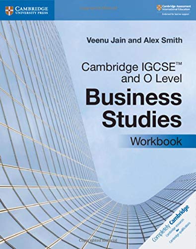 Cambridge IGCSE  and O Level Business Studies Workbook [Paperback]