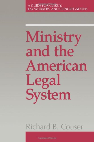Ministry And The American Legal System [Hardcover]