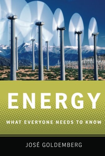 Energy: What Everyone Needs to Know? [Paperback]