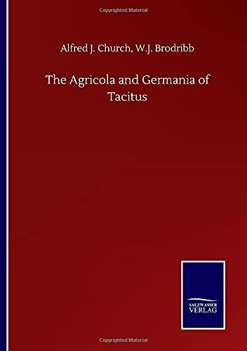 Agricola And Germania Of Tacitus