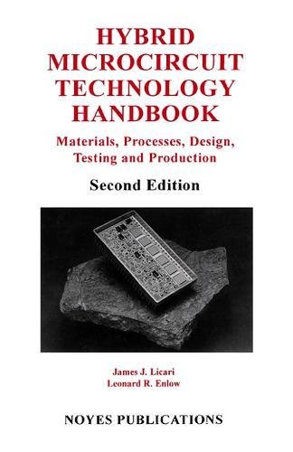 Hybrid Microcircuit Technology Handbook Materials, Processes, Design, Testing a [Hardcover]
