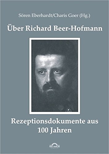 ber Richard Beer-Hofmann (german Edition) [Paperback]