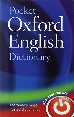 Pocket Oxford English Dictionary [Paperback]