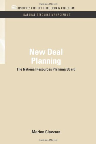 New Deal Planning  The National Resources Planning Board [Hardcover]