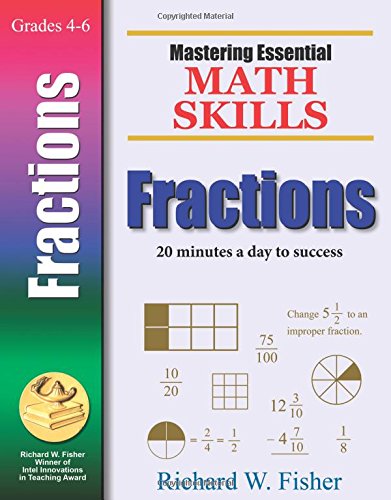 Mastering Essential Math Skills Fractions [Paperback]