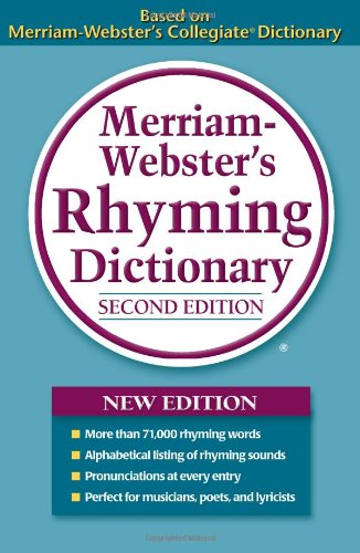 Merriam-Webster's Rhyming Dictionary [Paperback]