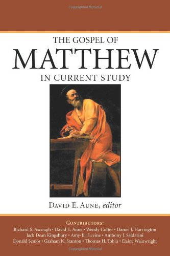The Gospel Of Matthew In Current Study [Paperback]