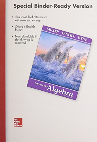 Loose Leaf for Introductory Algebra [Loose-leaf]