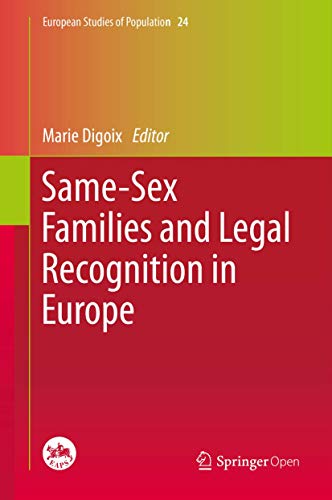 Same-Sex Families and Legal Recognition in Europe [Hardcover]