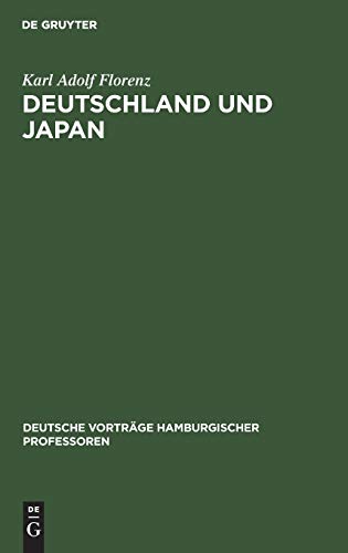 Deutschland Und Japan [Hardcover]
