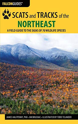 Scats and Tracks of the Northeast A Field Guide to the Signs of 70 Wildlife Spe [Paperback]