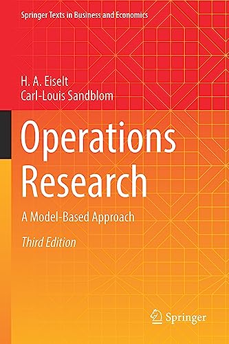 Operations Research A Model-Based Approach [Paperback]