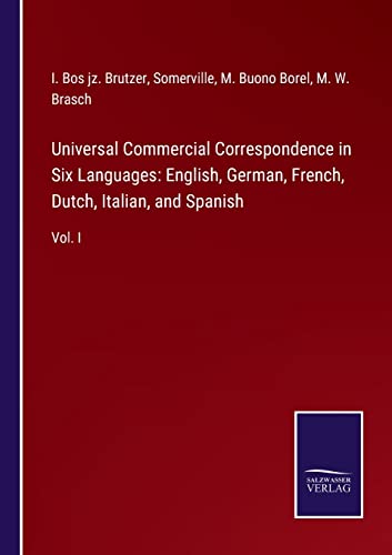 Universal Commercial Correspondence In Six Languages