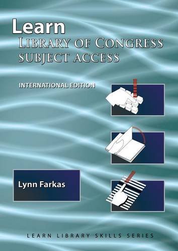 Learn Library Of Congress Subject Access [Paperback]