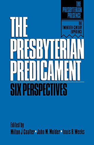 Presbyterian Predicament [Paperback]