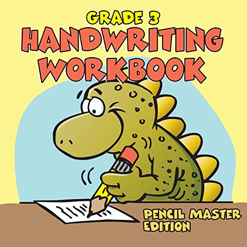Grade 3 Handwriting Workbook  Pencil Master Edition (Handwriting Book) [Paperback]