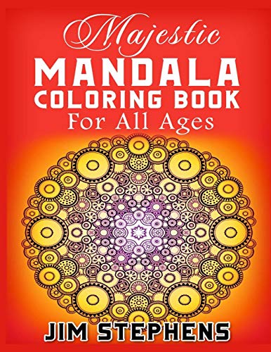 Majestic Coloring Book For All Ages [Paperback]