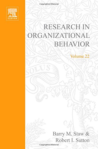Research in Organizational Behavior [Hardcover]