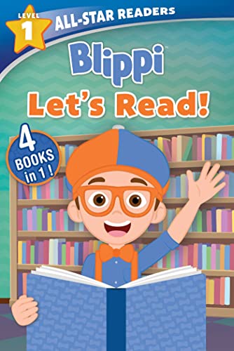 Blippi All-Star Reader, Level 1 Let&39s Read 4 Books in 1 [Paperback]