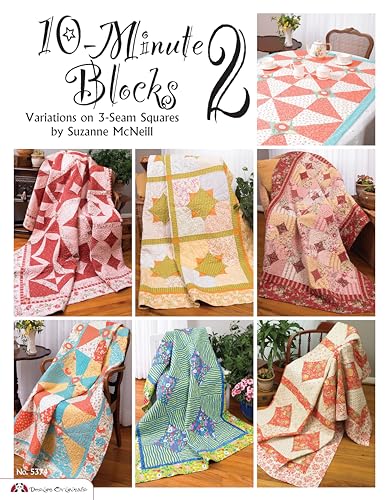 10-Minute Blocks 2 Variations on 3-Seam Squares [Paperback]