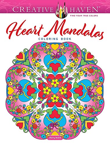 Creative Haven Heart Mandalas Coloring B [TRADE PAPER         ]