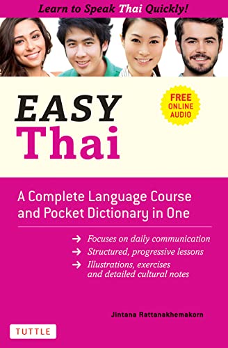 Easy Thai A Complete Language Course and Pocket Dictionary in One (Free Compan [Paperback]