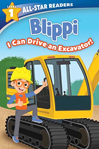 Blippi I Can Drive an Excavator, Level 1 [Paperback]