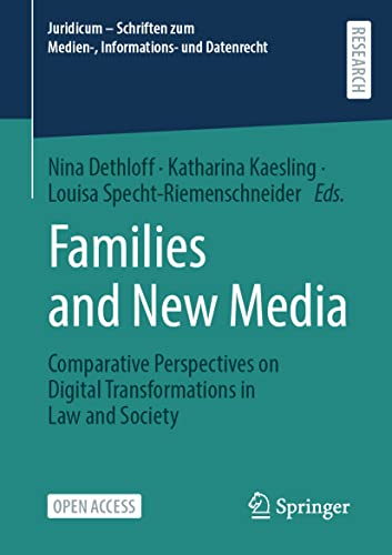 Families and New Media Comparative Perspectives on Digital Transformations in L [Paperback]