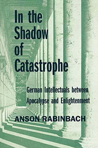 In the Shadow of Catastrophe German Intellectuals Between Apocalypse and Enligh [Paperback]