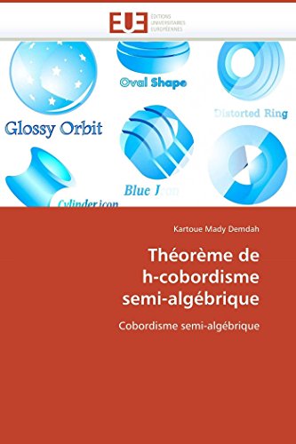 Thorme De  H-Cobordisme  Semi-Algbrique Cobordisme Semi-Algbrique (french E [Paperback]