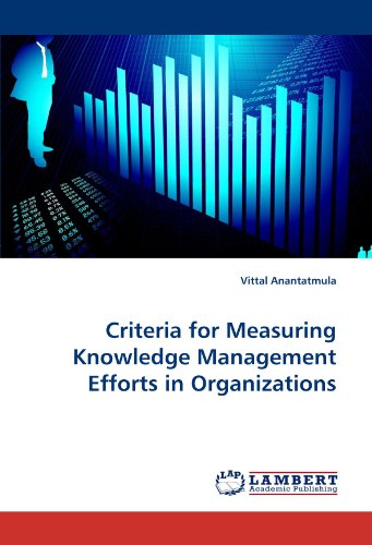 Criteria For Measuring Knowledge Management Efforts In Organizations [Paperback]