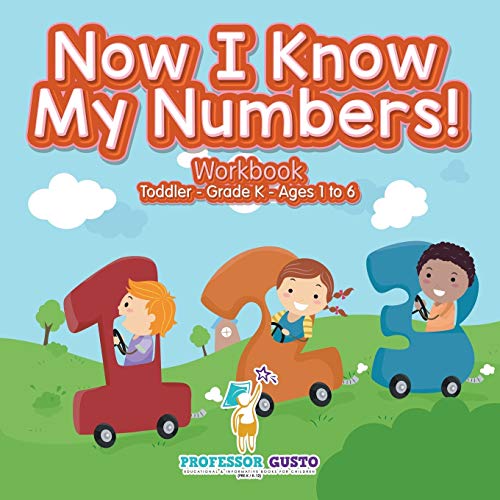 Now I Know My Numbers Workbook Toddler-Grade K - Ages 1 To 6 [Paperback]