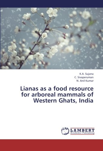 Lianas As a Food Resource for Arboreal Mammals of Western Ghats, India [Paperback]