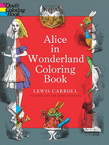Alice in Wonderland Coloring Book [Paperback]