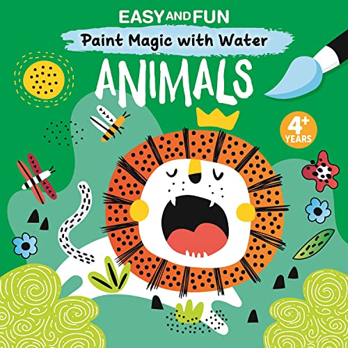 Easy and Fun Paint Magic with Water Animals [Paperback]