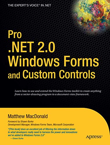 Pro .NET 2.0 Windows Forms and Custom Controls in C [Paperback]