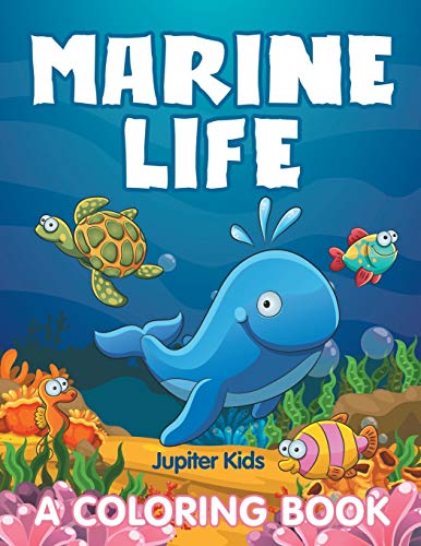 Marine Life (a Coloring Book) [Paperback]